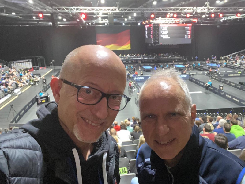 Peter und Thomas bei den TT-Finals 2025 in Erfurt