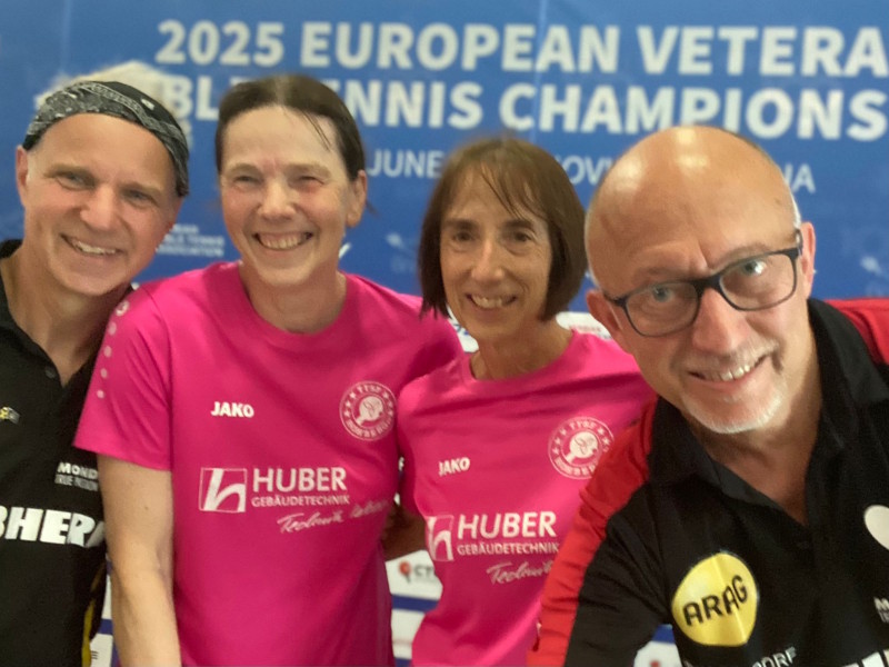 Huck/Schmidt und Huck/Wode im Viertel- und Achtelfinale der EM 2025