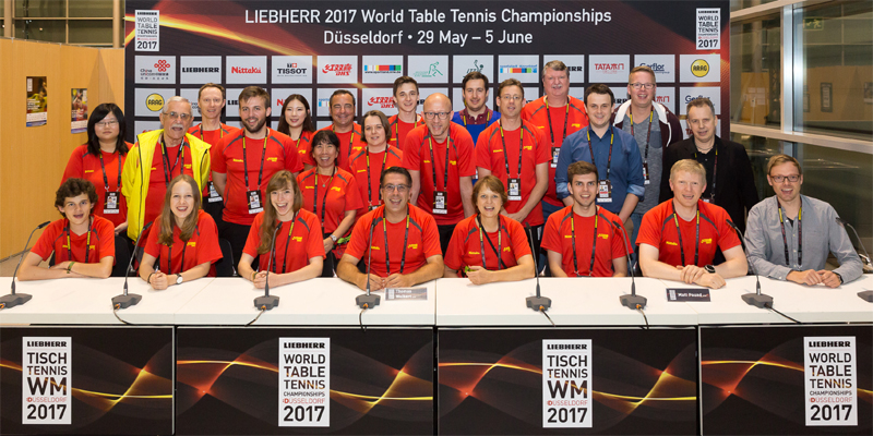 Team "Medien & Kommunikation" bei der TTWM 2017