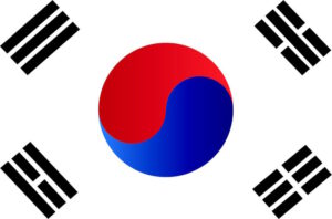 Südkorea Flagge