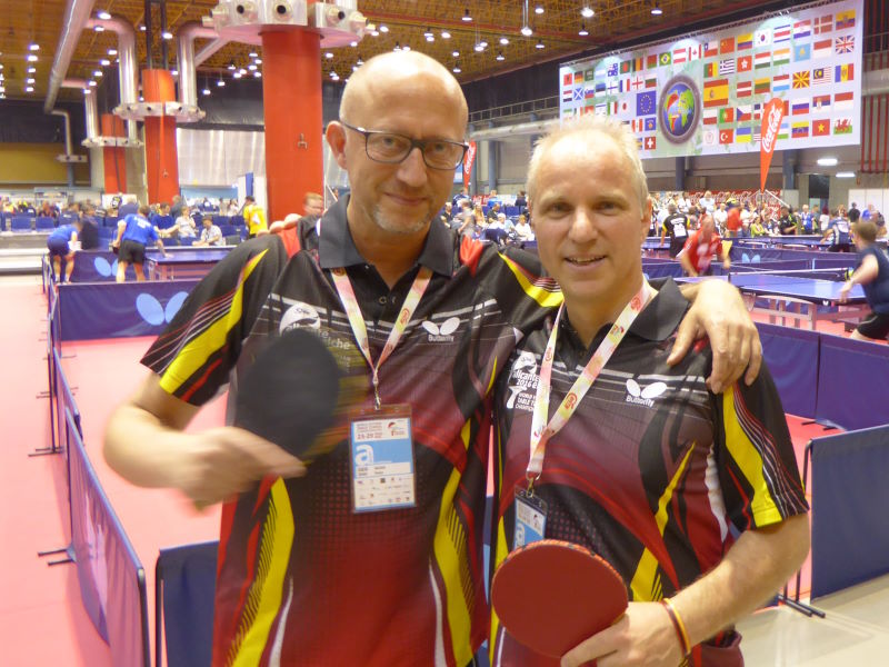 Peter und Thomas im Doppel-Einsatz bei der WM 2016 in Alicante