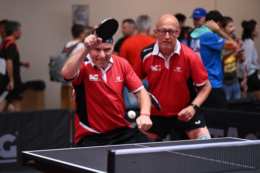 WMC 2024 in Rom: Thomas und Peter im Doppel